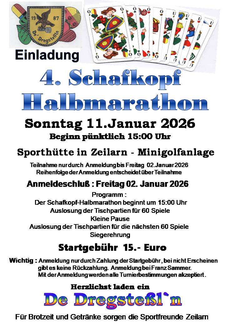 4. Schafkopf - Halbmarathon 2026